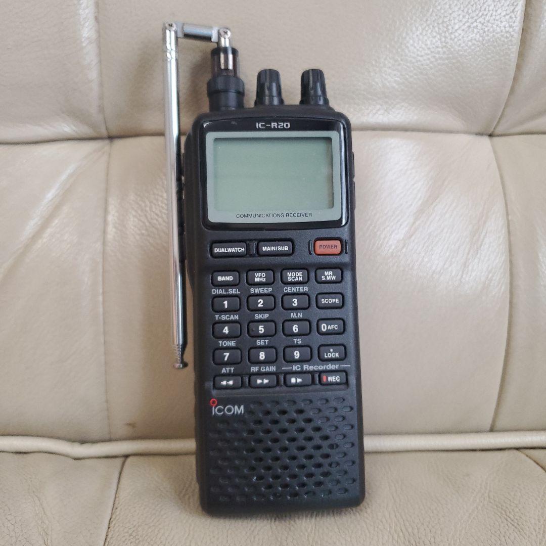 美品 ICOM IC-R20 広帯域受信機