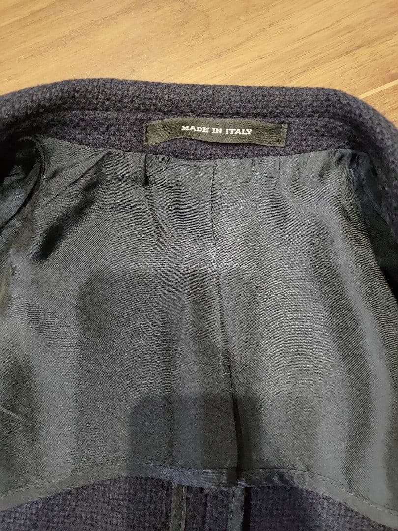 TAGLIATORE タリアトーレ　ネイビー テーラードジャケット　ラペルピン