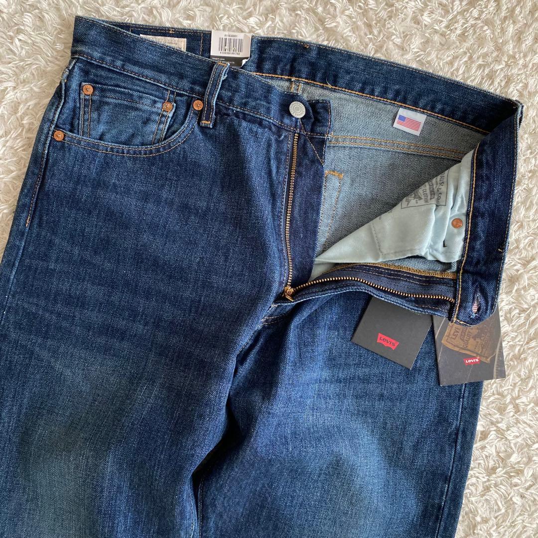 新品/60s復刻/W33 リーバイス 551Z USA製 USED加工 デニム