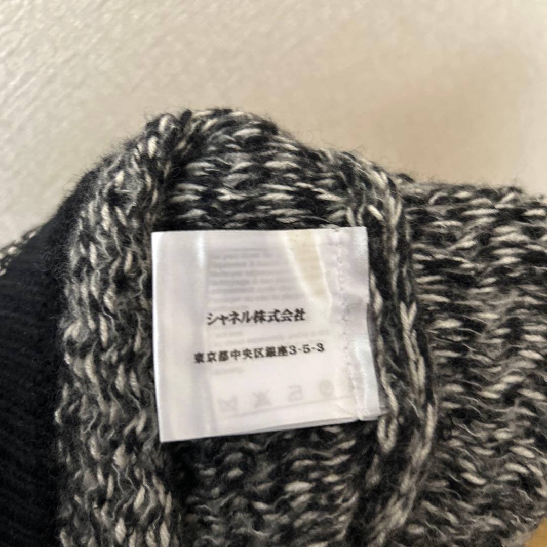 CHANELシャネル　ニットミニスカート38