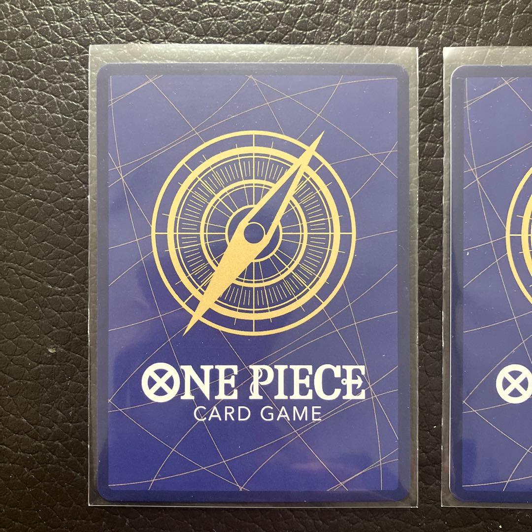 ワンピースカード　シークレットルフィとゾロセット