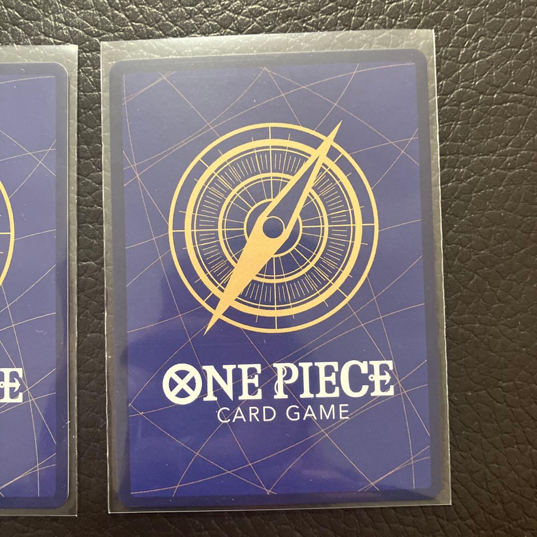ワンピースカード　シークレットルフィとゾロセット