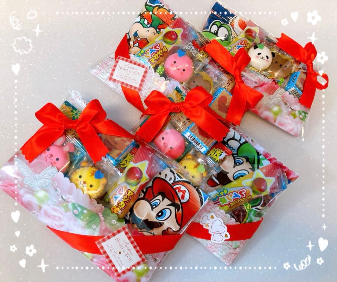 バレンタインプチギフト　プチギフト　バレンタインチョコ　友チョコ　4個