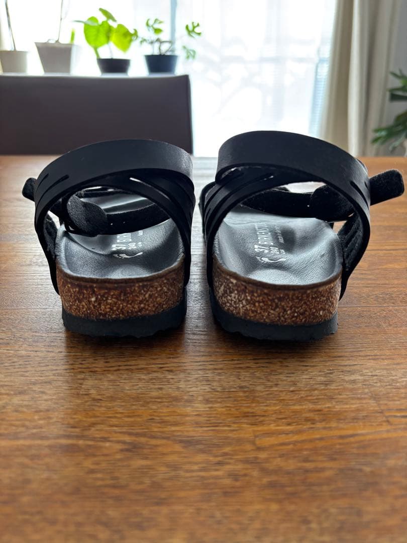 ビルケンシュトック サンダル（ブラック）37