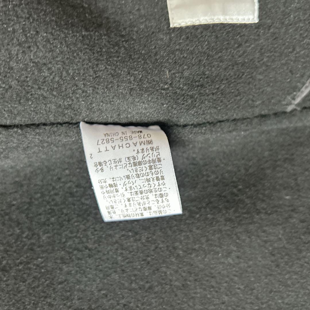 【美品】machatt リバーウールベスト ブラック　ジレ　ウール