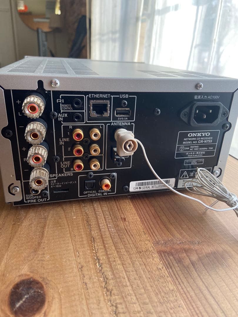 ONKYO CR-N775 ミニコンポ FMラジオ