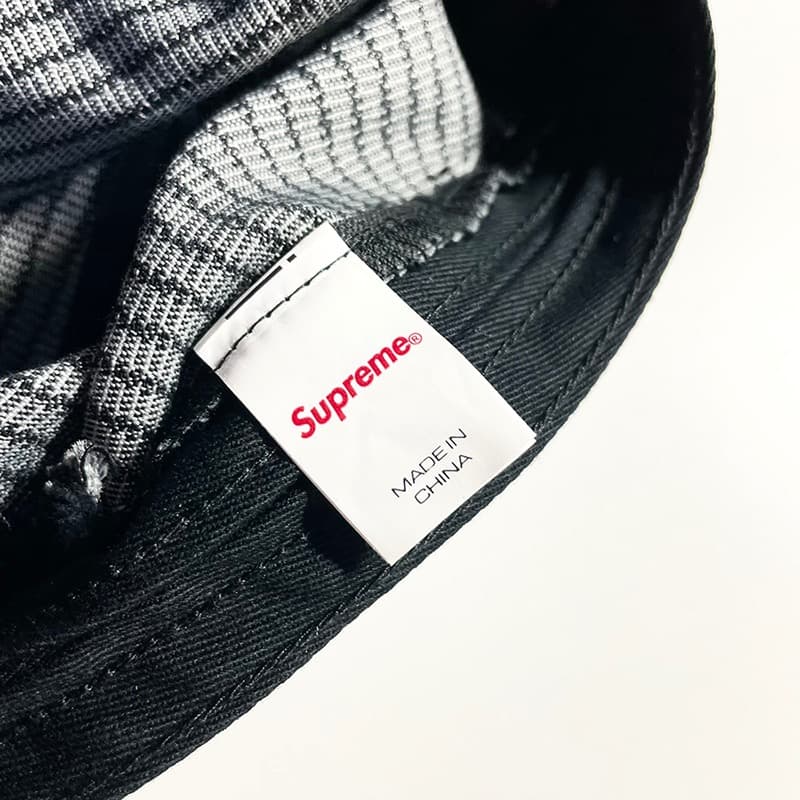 Supreme 2 Tone Corduroy Camp Cap キャップ 黒