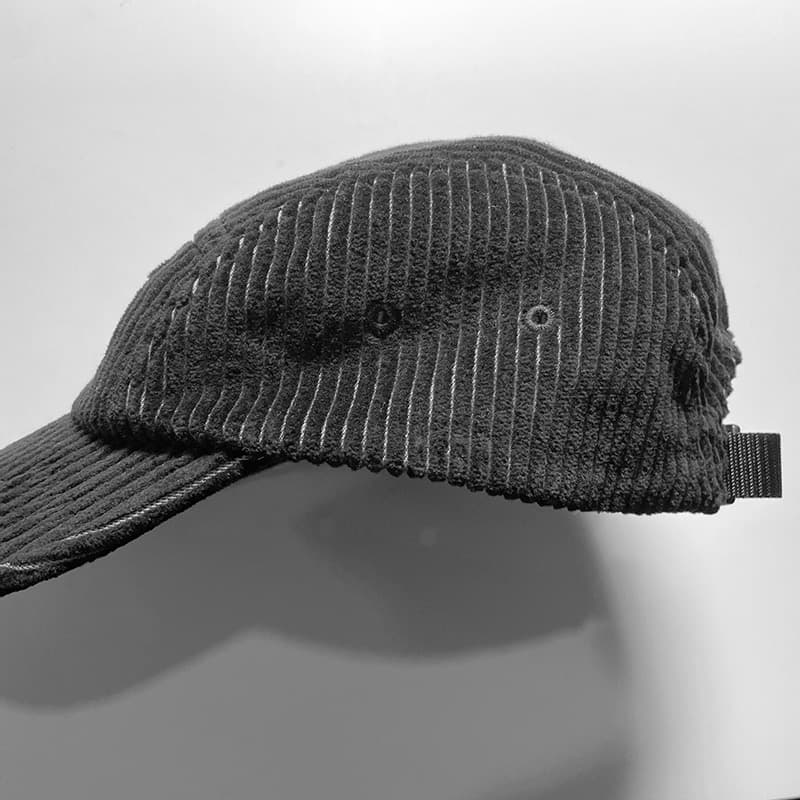 Supreme 2 Tone Corduroy Camp Cap キャップ 黒