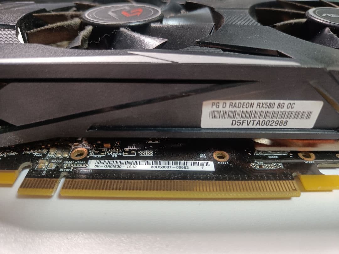 グラフィックボード・グラボ・ビデオカード ASRock Radeon RX 580 8GB OC