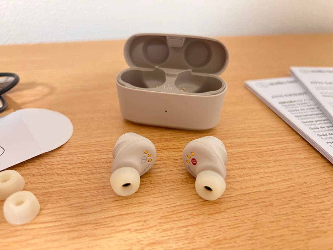 【箱無値下】オーディオテクニカ ATH-CK330TW+ ワイヤレスイヤホンBG