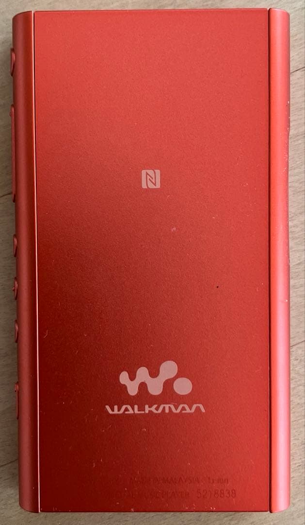 Sonyウォークマン「NW-A50Series 」 トワイライトレッドUSB充電