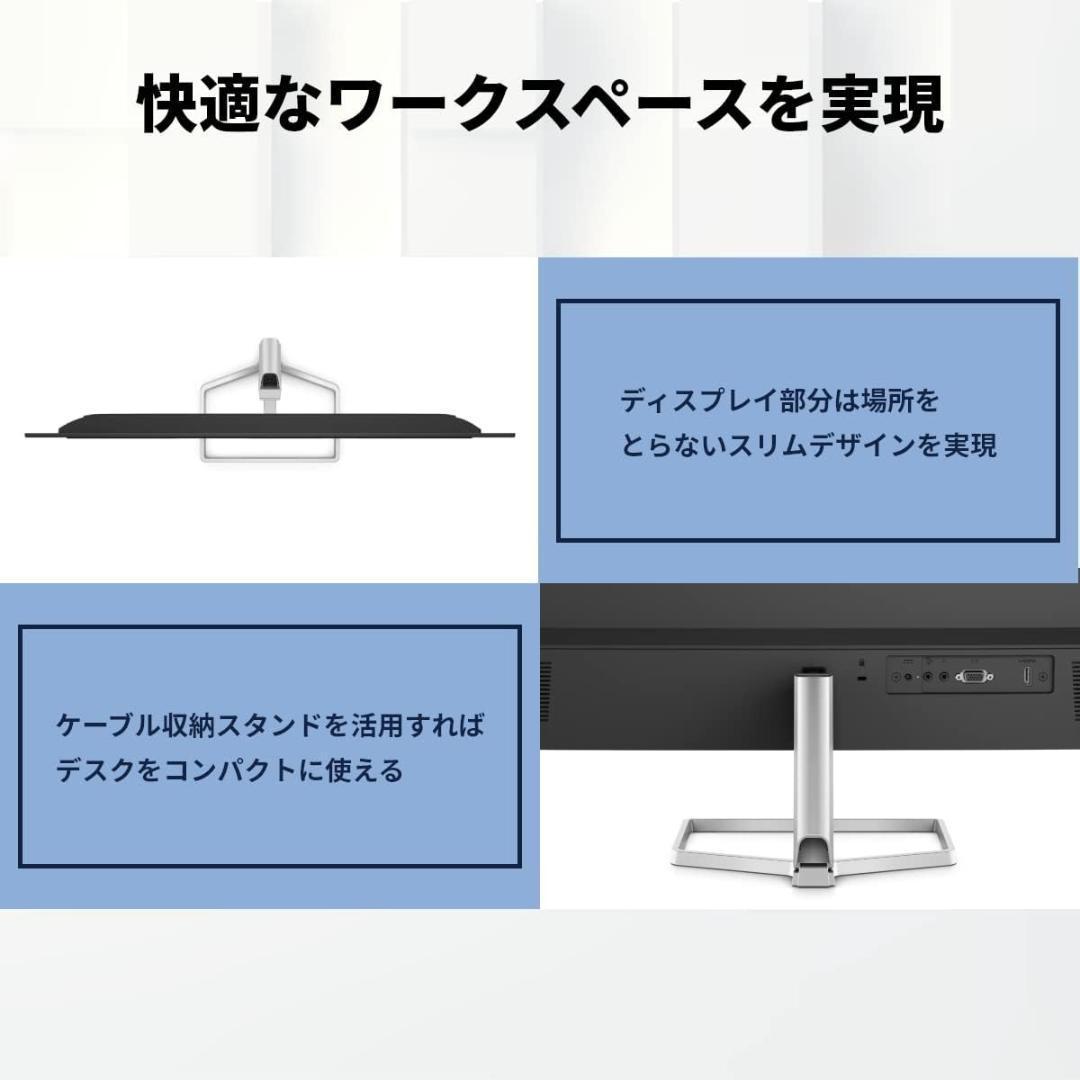 新品 超薄型 HP PCモニター 23.8インチ FHD IPSパネル75Hz