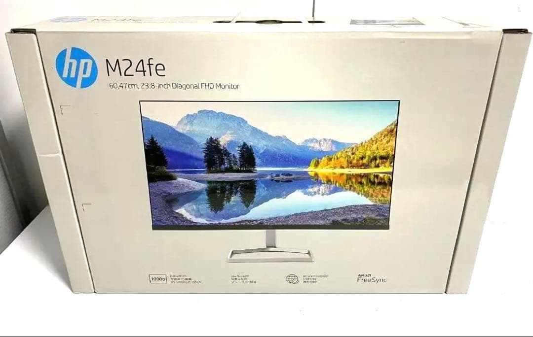 新品 超薄型 HP PCモニター 23.8インチ FHD IPSパネル75Hz