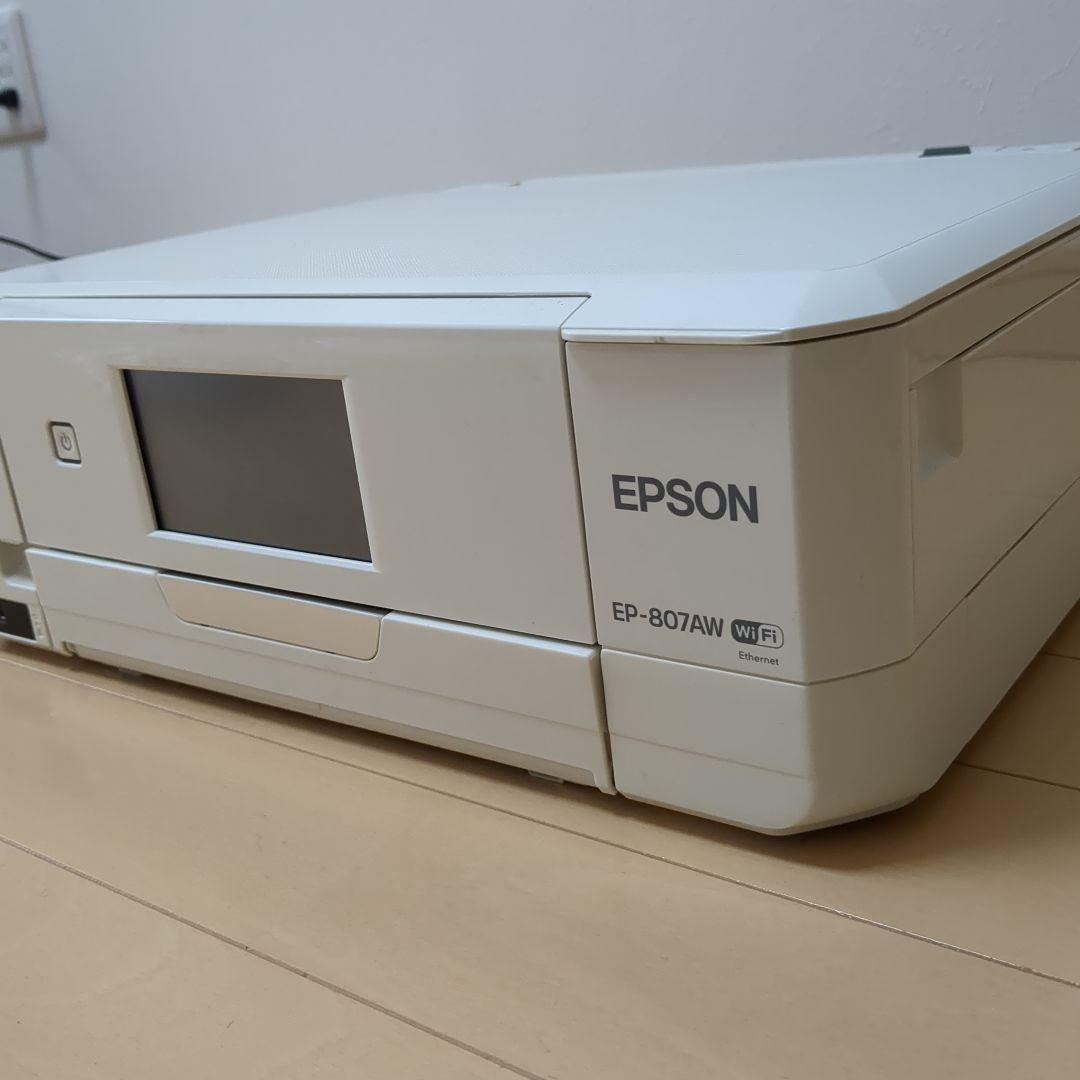 EPSON インクジェットプリンター EP-807AW　ジャンク品