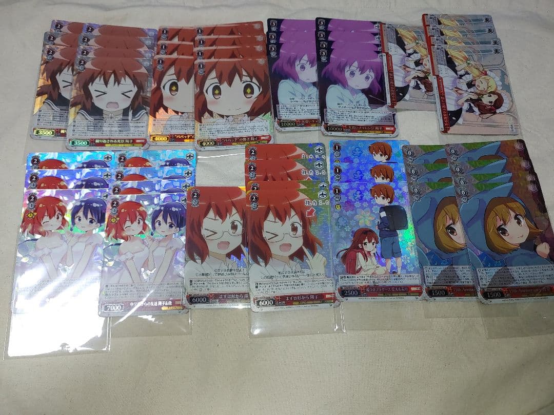 ヴァイスシュヴァルツ きんいろモザイク SR RRR まとめ売り