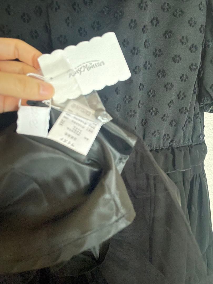 新品ロージーモンスター petit flower chiffon blouse