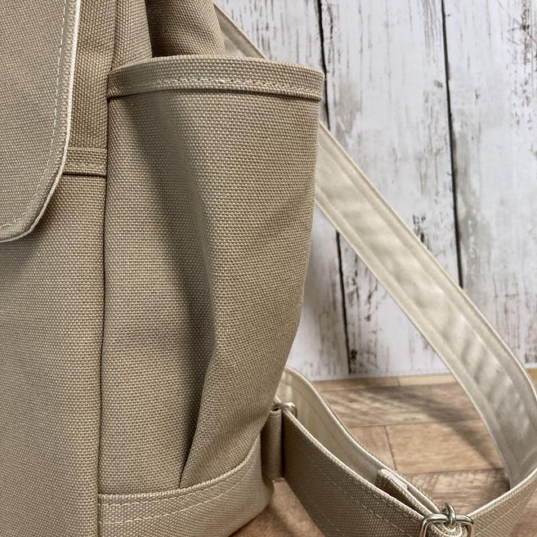 倉敷帆布のハンドメイドリュック