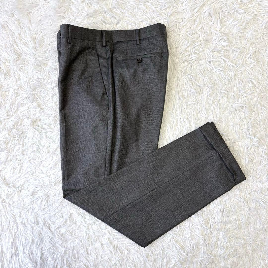 3ピース✨TAKEO KIKUCHI セットアップスーツ 総裏 グレー 3