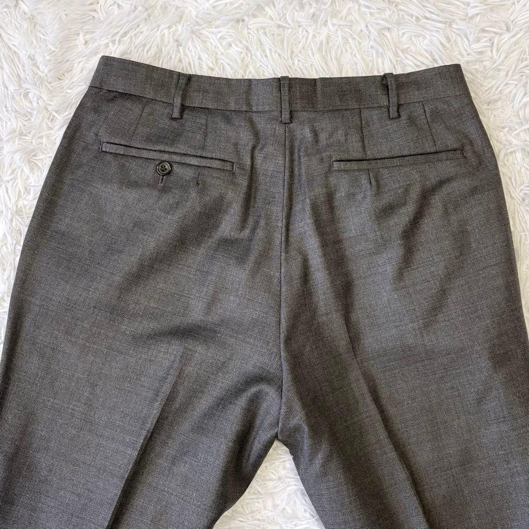 3ピース✨TAKEO KIKUCHI セットアップスーツ 総裏 グレー 3