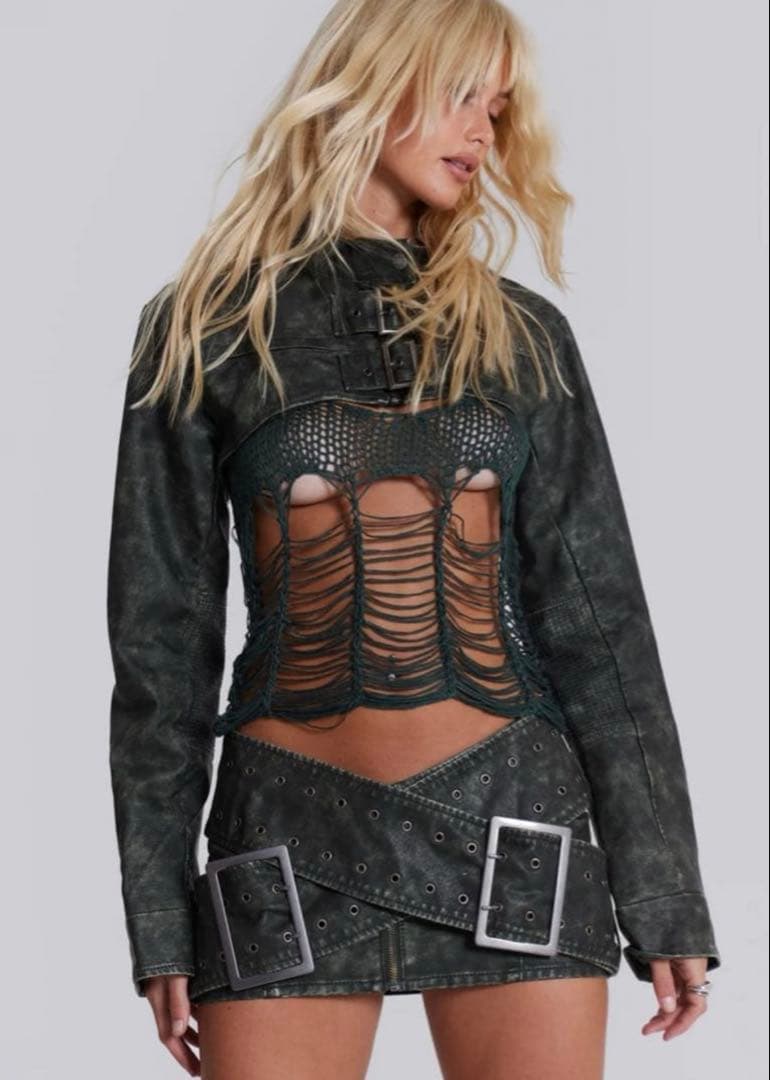 スカート jaded london assassin skirt