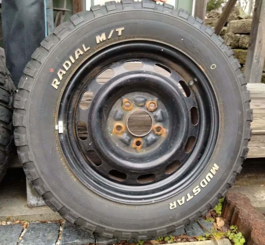 Mudstar 15インチ マッドM/Tタイヤ 4本セット