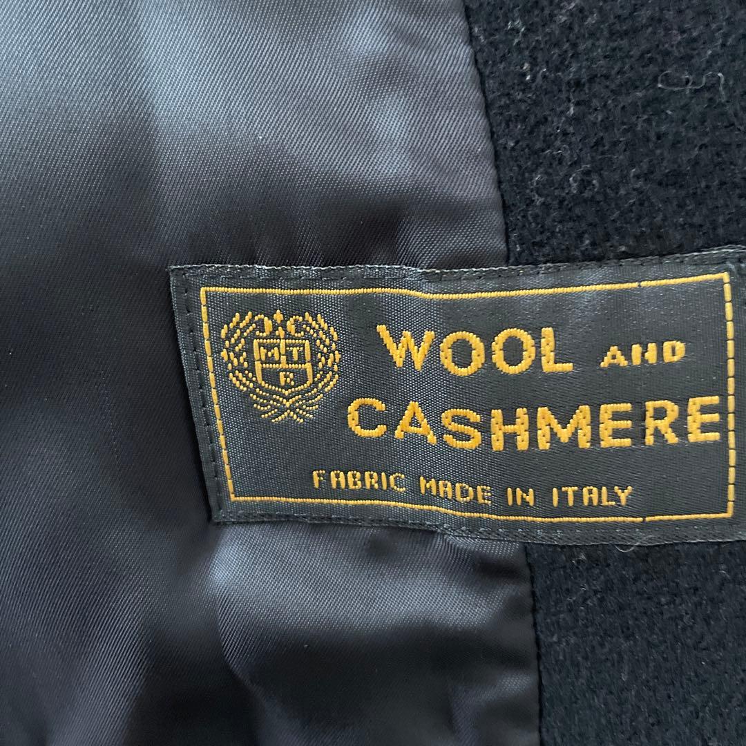 23区　コート　ブラック　40 ウール　カシミヤ　冬