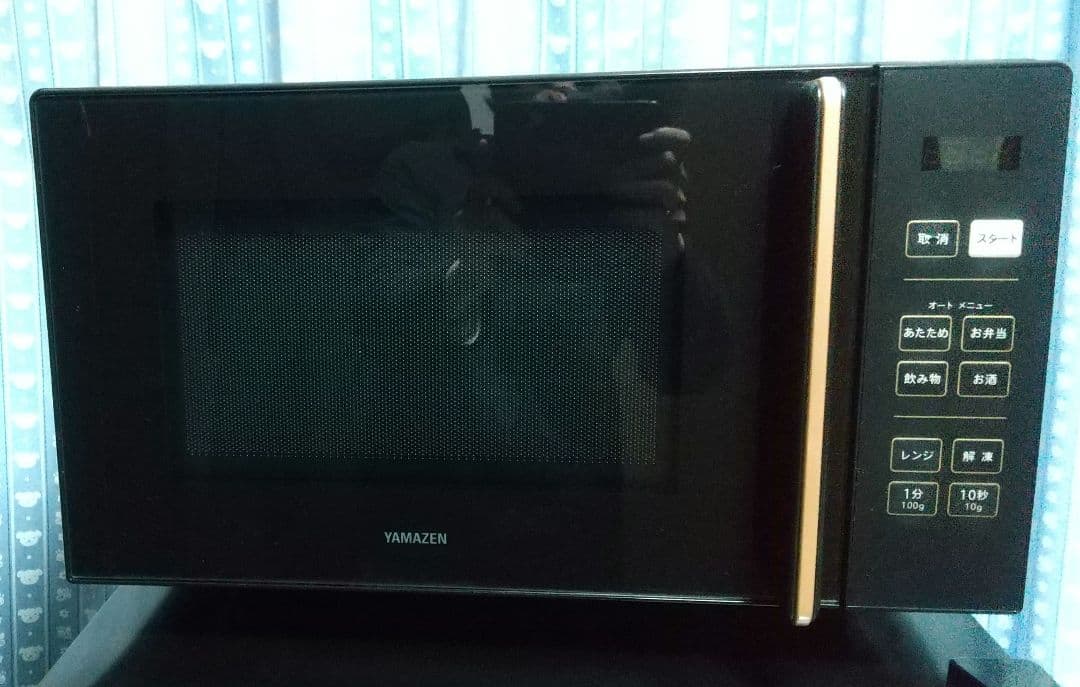YAMAZEN prw-f180 電子レンジ ブラック