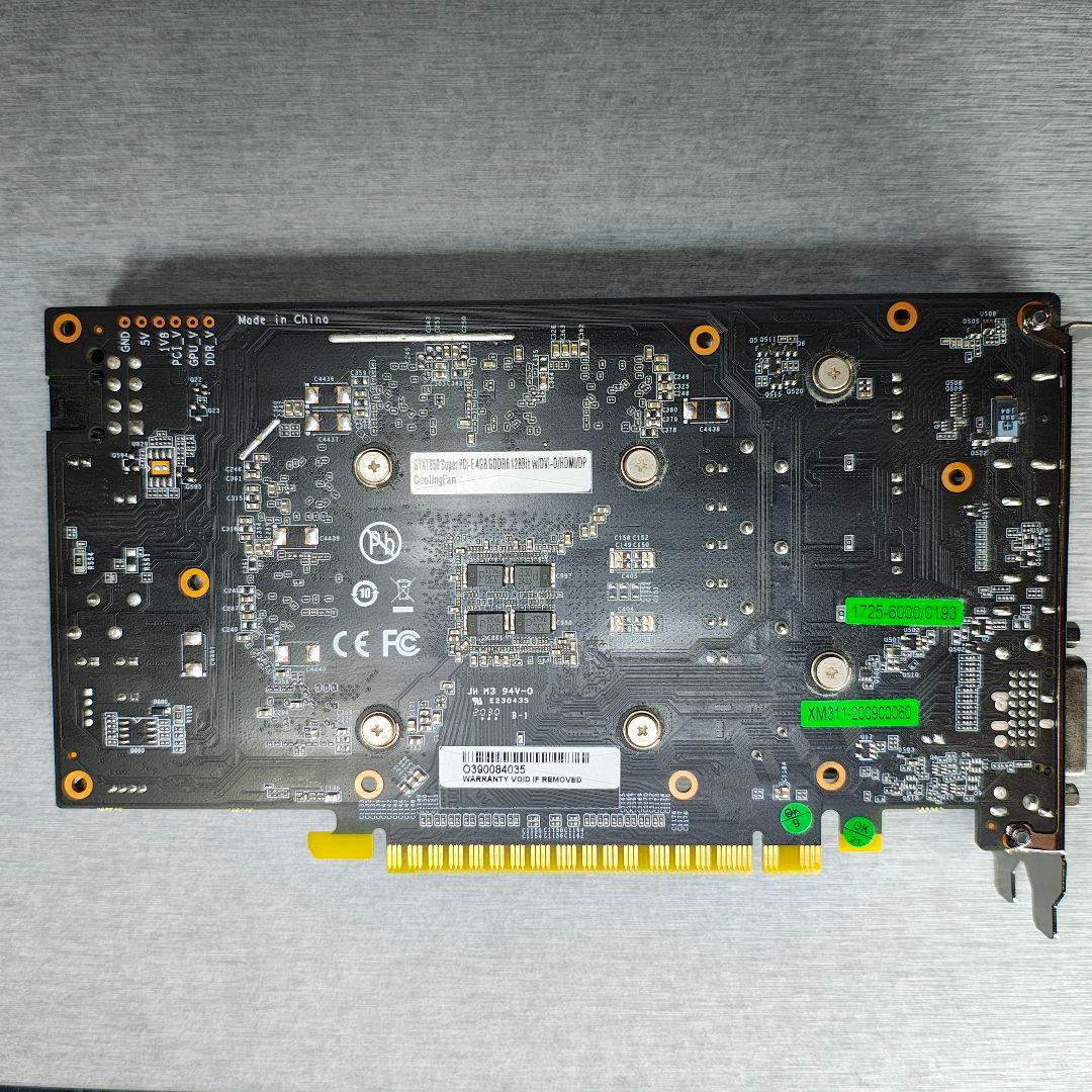 GeForce GTX1650 4GB　グラボ