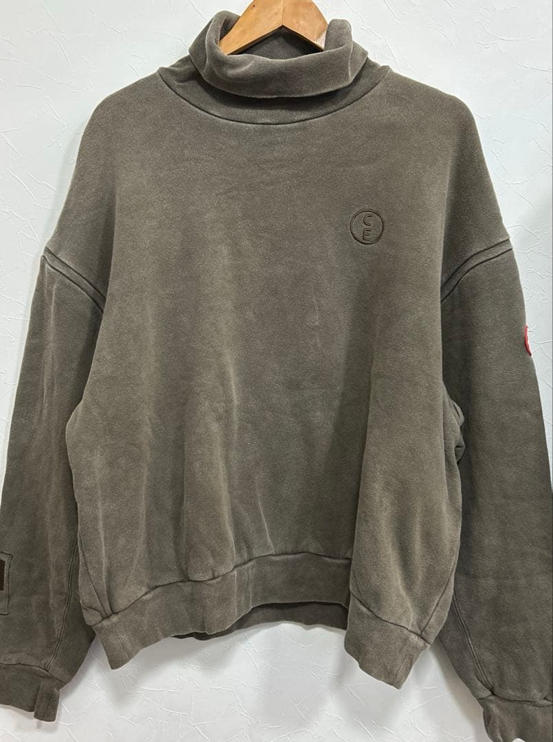 ら*ふ様 C.E OVERDYE DOUBLE FACE TURTLE NECK