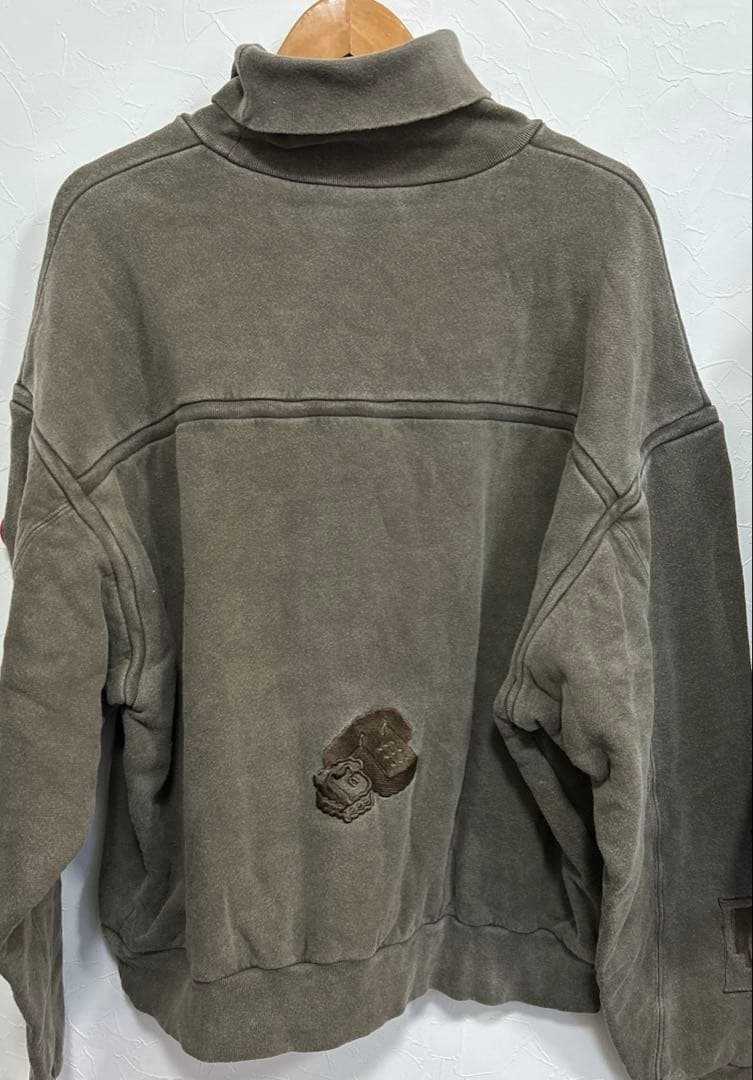 ら*ふ様 C.E OVERDYE DOUBLE FACE TURTLE NECK