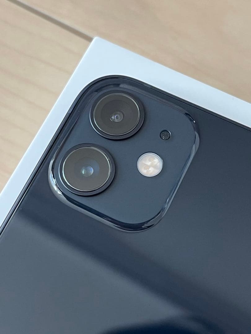 iPhone12mini 64GBブラック バッテリー84% ガラスフィルム付き