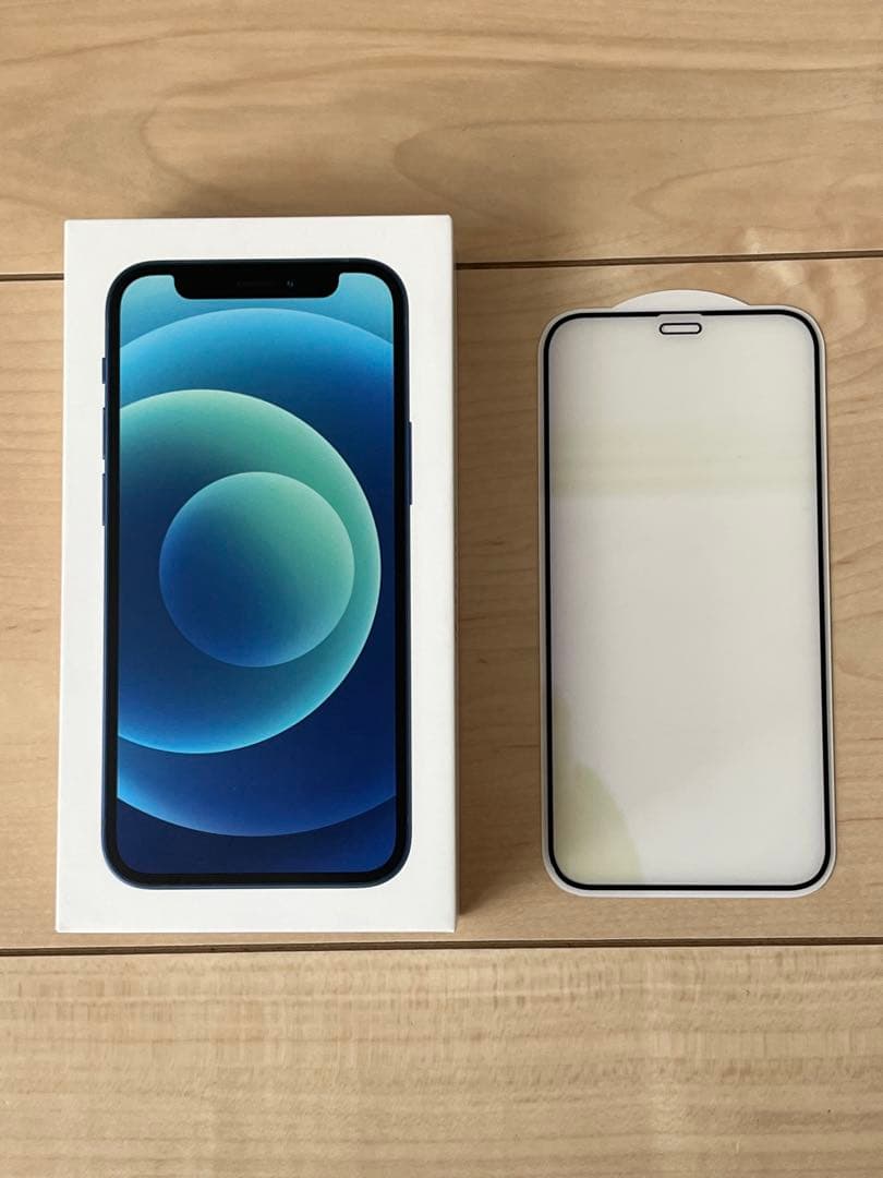 iPhone12mini 64GBブラック バッテリー84% ガラスフィルム付き