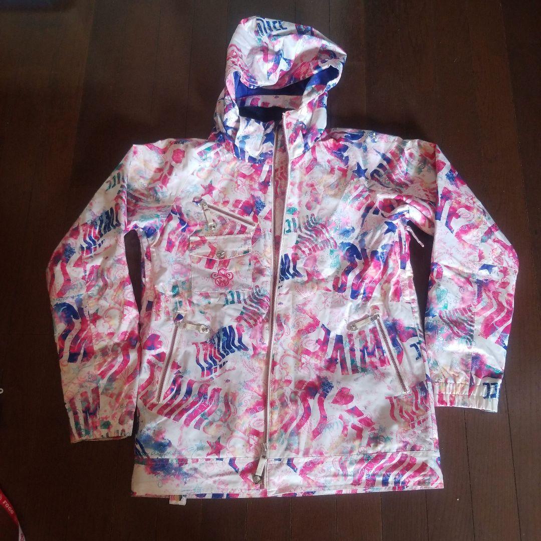 swivel♥ スノーボードウェア　ジャケット　スキーＬ　M　マルチカラー