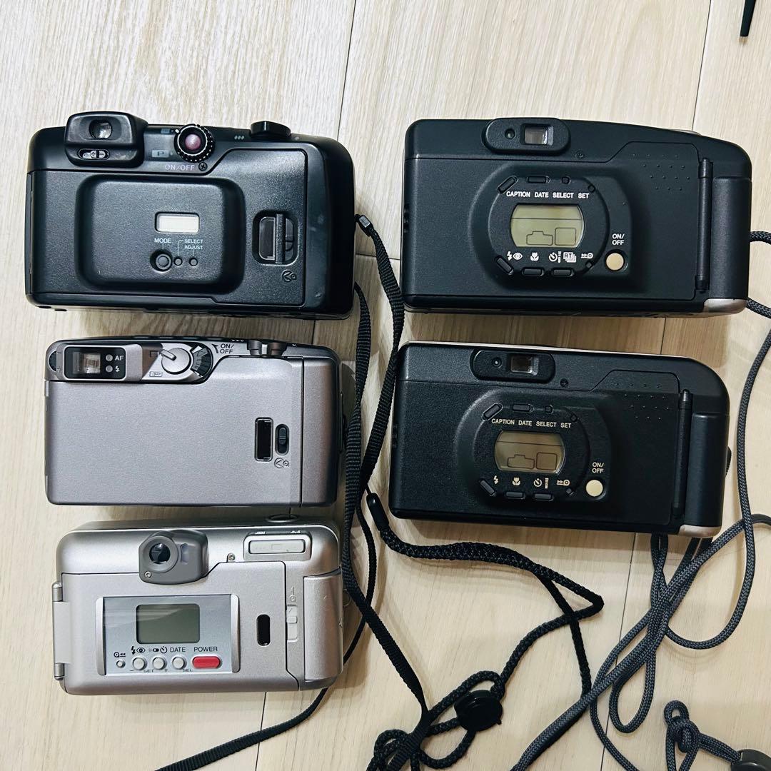 Canon PENTAX FUJIFILM 5台セット フィルムカメラ