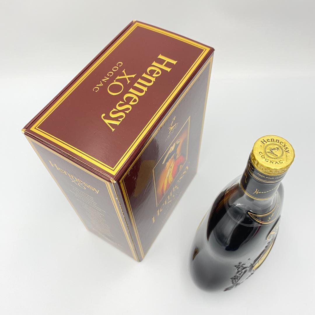 未開栓 美品　Hennessy ヘネシー XO 金キャップ 700ml 箱あり