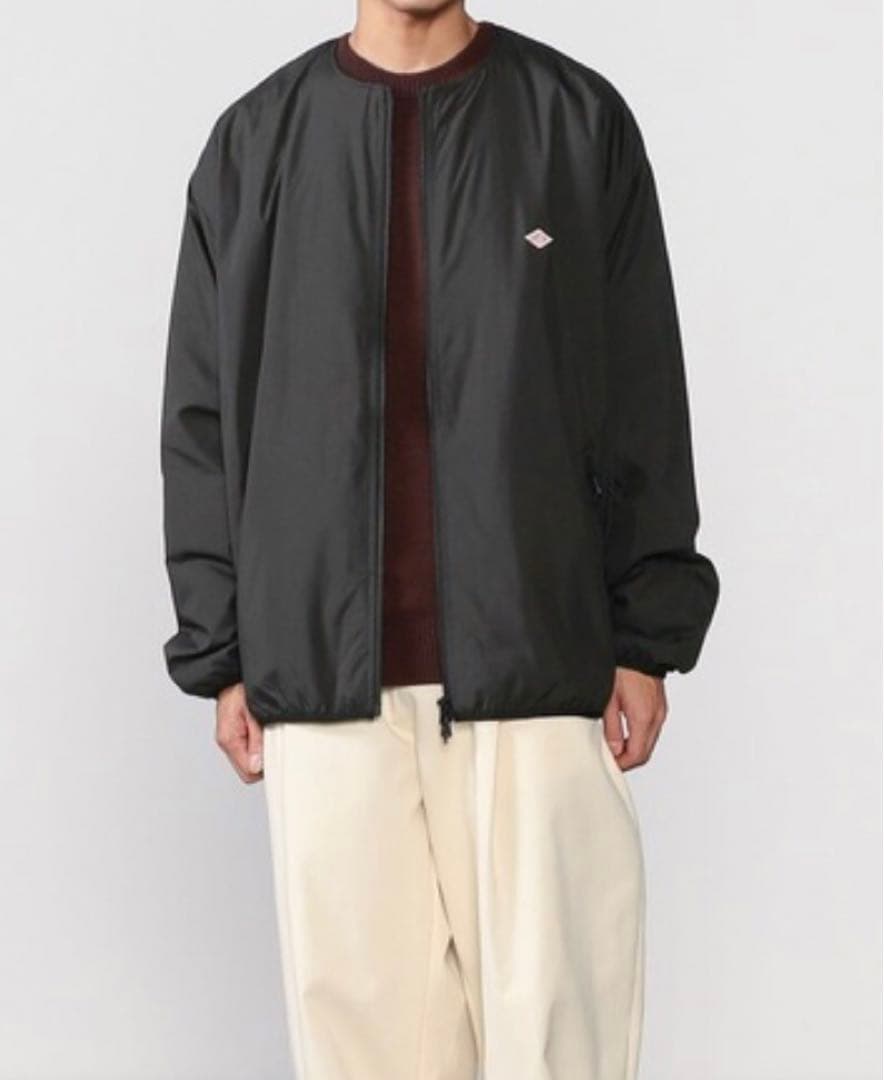 【専用】DANTON | 〈別注〉 ポリエステルタフタ ノーカラーブルゾン