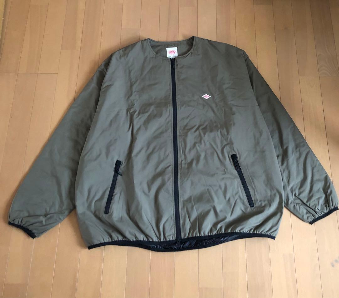 【専用】DANTON | 〈別注〉 ポリエステルタフタ ノーカラーブルゾン