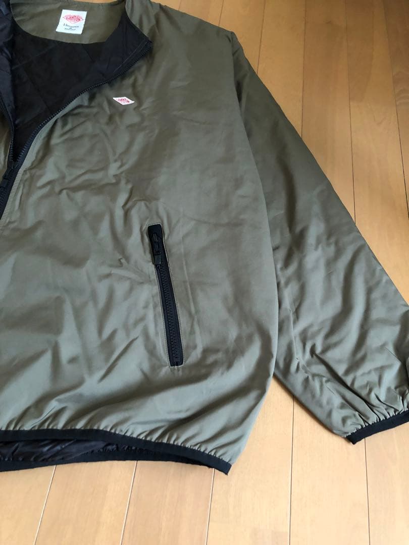 【専用】DANTON | 〈別注〉 ポリエステルタフタ ノーカラーブルゾン