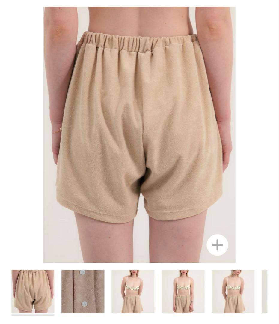 パンツ drawers PILE TRUNKS beige