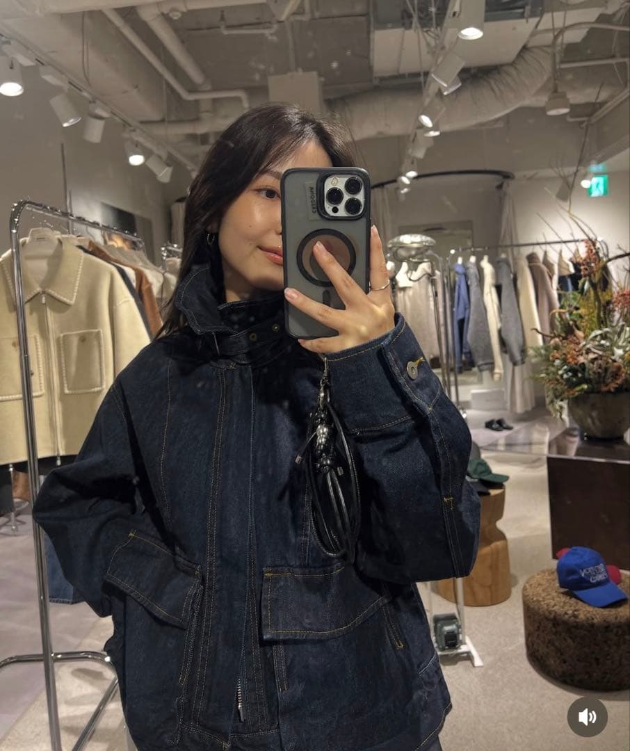 完売品CREDONA TWO POCKET DENIM JACKET