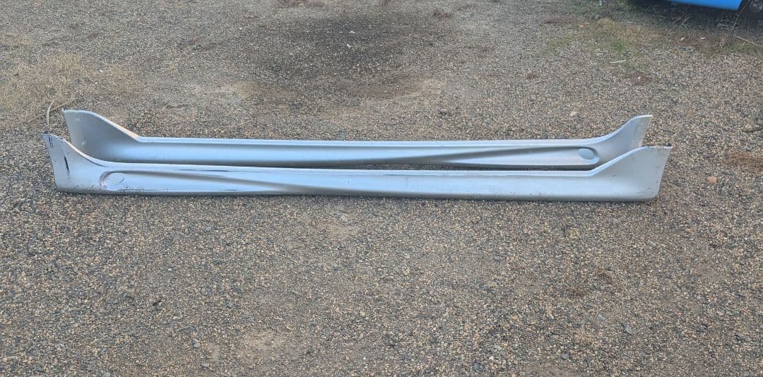 サイドスカート シルバー 2個セット Verossa ヴェロッサ