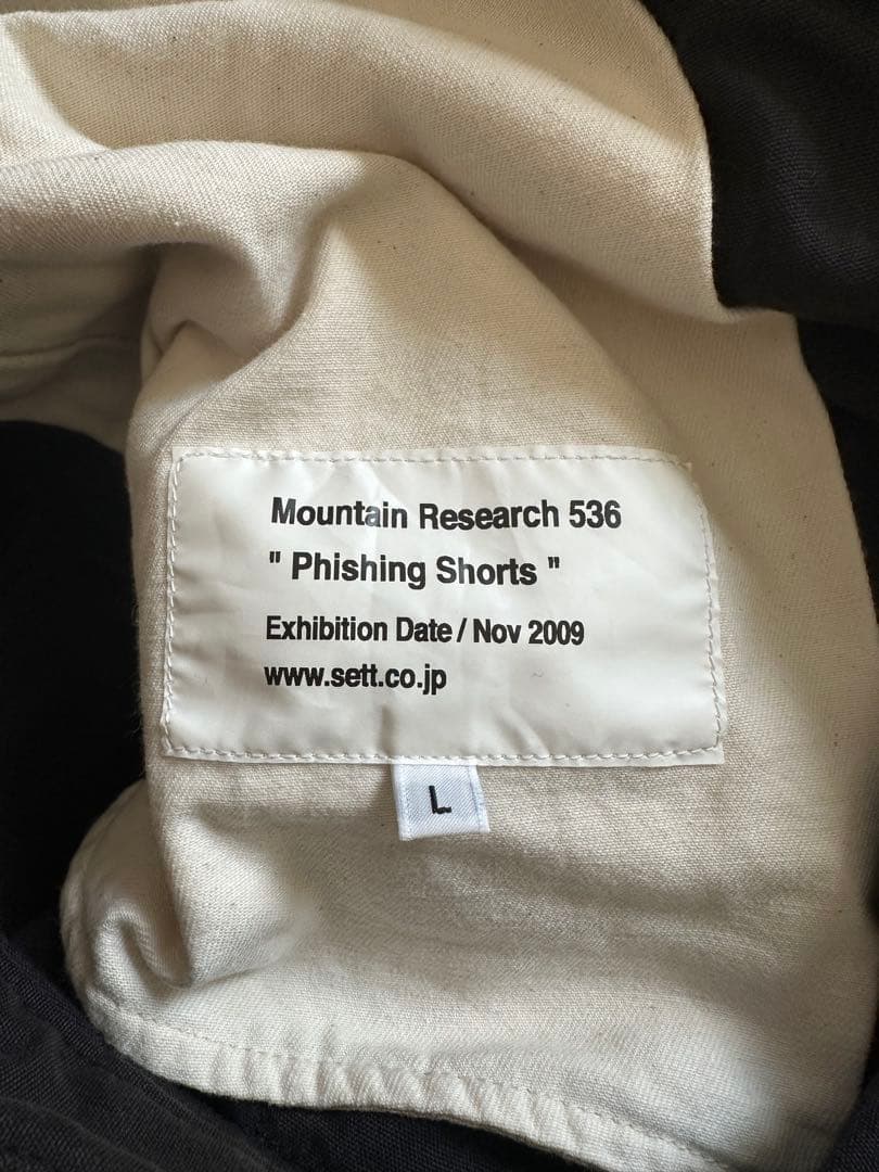 mountain research フィッシング　ショーツ　マウンテンリサーチ