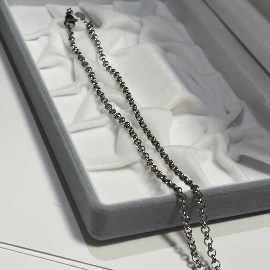 未使用級　正規品　ヴィヴィアンウエストウッド　3Dプチオーブネックレス 長さ45