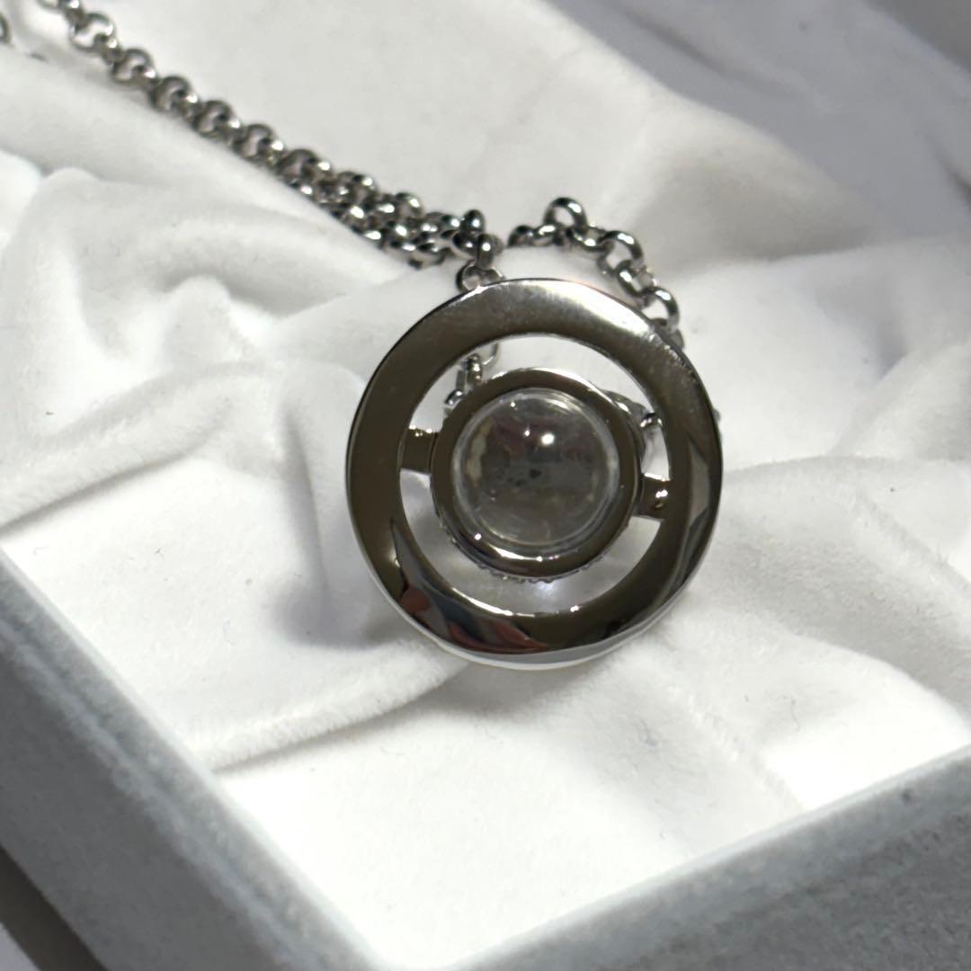 未使用級　正規品　ヴィヴィアンウエストウッド　3Dプチオーブネックレス 長さ45