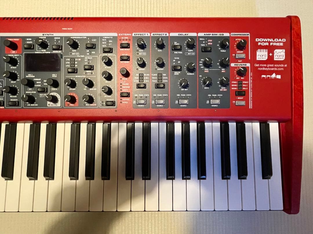 【nami】Nord Stage 3 HP76 動作良好・生産終了モデル