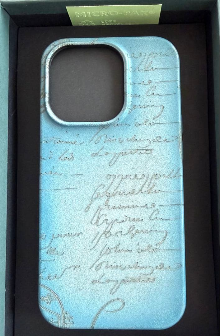 BERLUTI iPhone15Pro用ケース ベルルッティ新品スマホケース