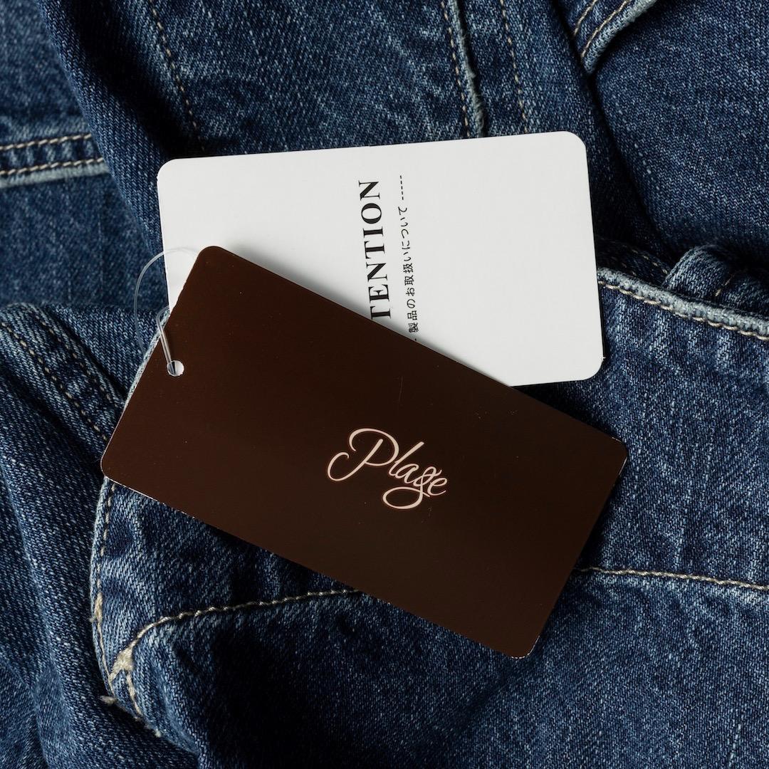 タグ付き Plage プラージュ coverall デニム カバーオール 36