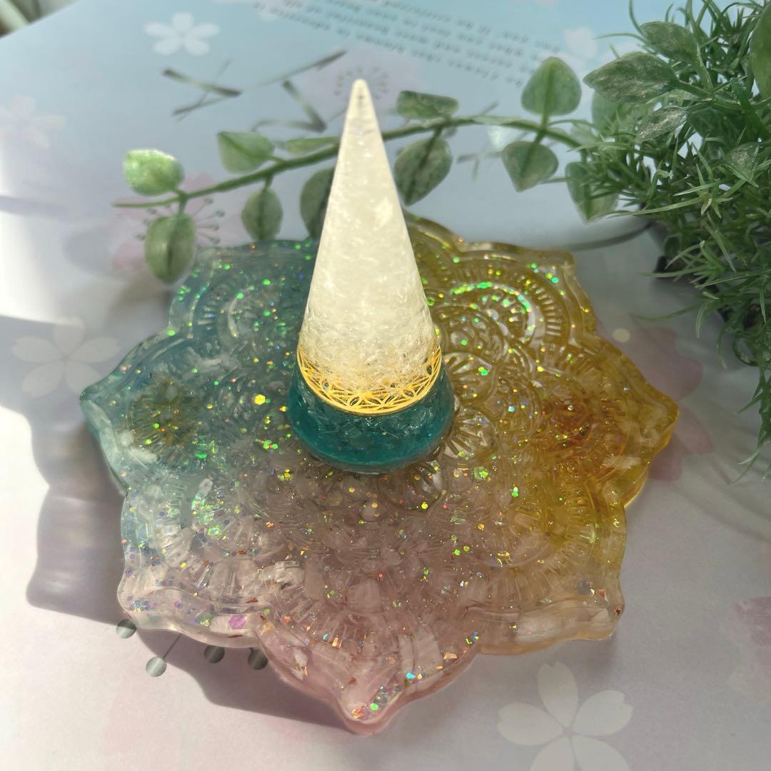 金隠師　オルゴナイト　3点