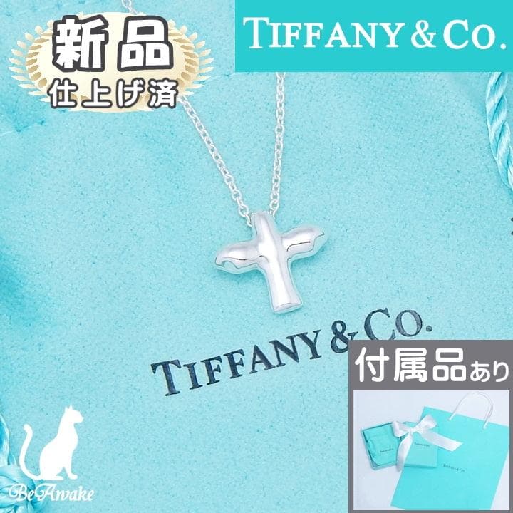 【新品仕上げ済】 ティファニー バードクロス ネックレス ペンダント
