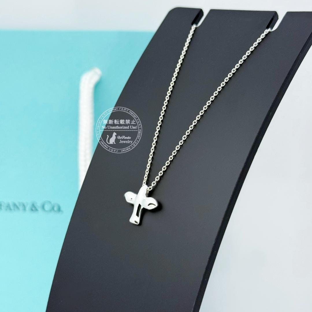 【新品仕上げ済】 ティファニー バードクロス ネックレス ペンダント